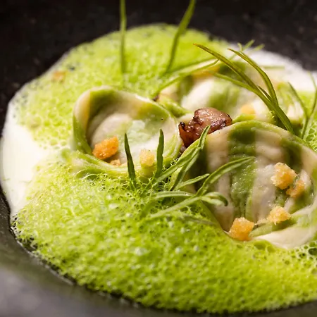 & Restaurant Origines Par Adrien Descouls - Teritoria Hotel Le Broc (Puy-de-Dome)